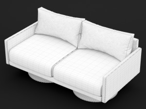 sofa mabel comfort lounge double bt design Model 3D