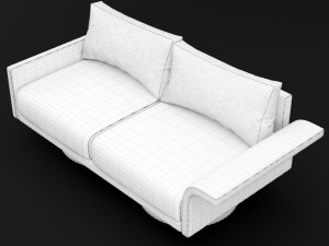 sofa mabel comfort lounge double bt design Model 3D