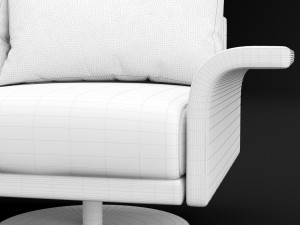 sofa mabel comfort lounge double bt design Model 3D