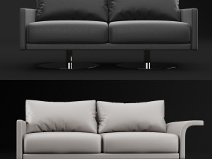 sofa mabel comfort lounge double bt design Model 3D