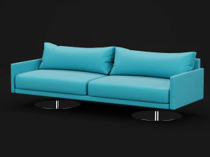 sofa mabel comfort lounge triple bt design 3D Model