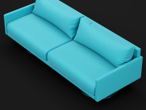 sofa mabel comfort lounge triple bt design 3D 모델