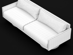 sofa mabel comfort lounge triple bt design 3D 모델