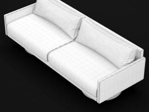 sofa mabel comfort lounge triple bt design 3D Model