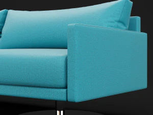 sofa mabel comfort lounge triple bt design 3D Model