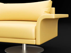 sofa mabel comfort lounge triple bt design 3D Model