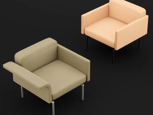 chair mabel single bt design 3D Model