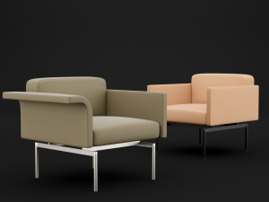 chair mabel single bt design 3D मॉडल