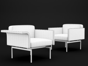 chair mabel single bt design 3D मॉडल
