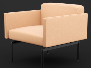 chair mabel single bt design 3D मॉडल