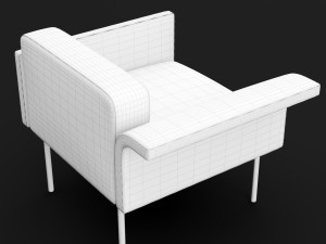 chair mabel single bt design 3D मॉडल
