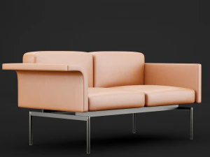 sofa mabel double bt design 3D Model