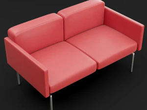 sofa mabel double bt design 3D Model