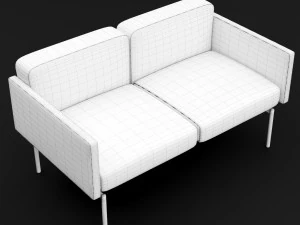 sofa mabel double bt design 3D Model