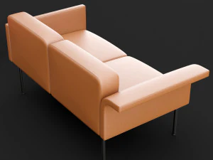 sofa mabel double bt design 3D Model