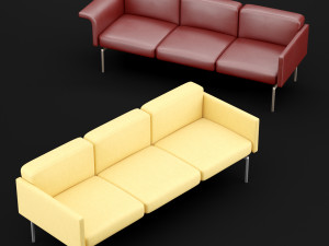 sofa mabel triple bt design 3Dモデル