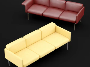 bank mabel triple bt ontwerp 3D Model