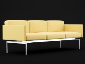 sofa mabel triple bt design 3D Model