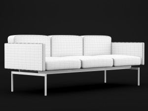 sofa mabel triple bt design 3D मॉडल