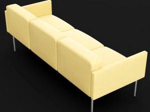 sofa mabel triple bt design 3D Model