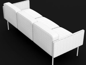 sofa mabel triple bt design 3D Model