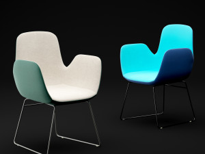 chair bt design daisy type 1 3D Модель