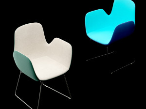 chair bt design daisy type 1 3Dモデル