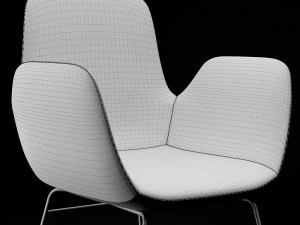 chair bt design daisy type 1 3D Model