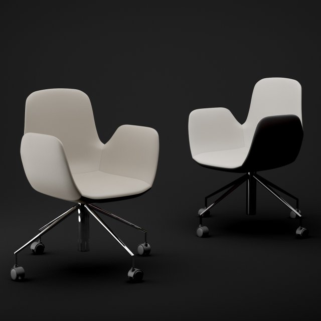chair bt design daisy type 3 Modelo 3D .c4d .max .obj .3ds .fbx .stl .blend