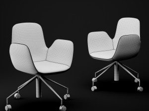 chair bt design daisy type 3 Modelo 3D