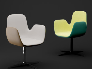 chair bt design daisy type 4 3D Model