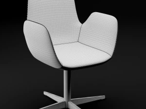 chair bt design daisy type 4 3D Model