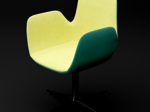 chair bt design daisy type 4 Modèle 3D