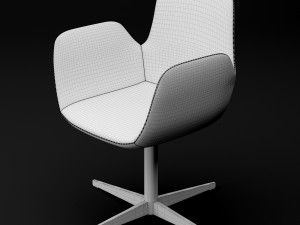 chair bt design daisy type 4 Modèle 3D