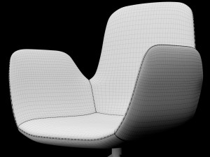 chair bt design daisy type 5 3D Модель