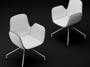 chair bt design daisy type 5 3D Модель