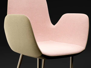 chair bt design daisy type 6 3D Model