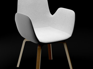 chair bt design daisy type 7 3D Model