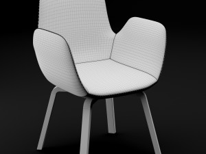 chair bt design daisy type 7 3D Model