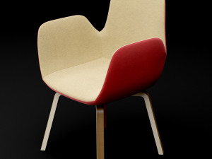 chair bt design daisy type 7 3D Model