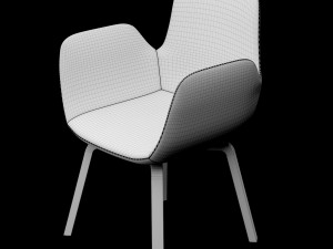 chair bt design daisy type 7 3D Model