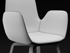 chair bt design daisy type 7 3D Model