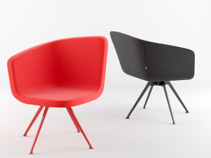 chair bt design domino type 1 3D Model