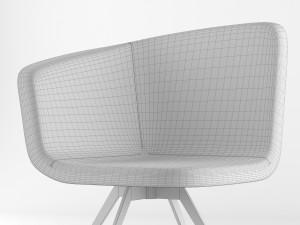 chair bt design domino type 1 3D Model