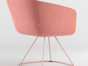 chair bt design domino type 2 3D 模型