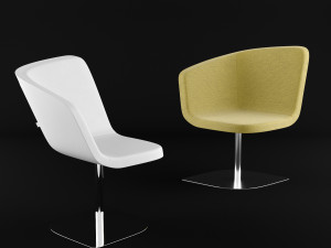 chair bt design domino type 3 3D Model