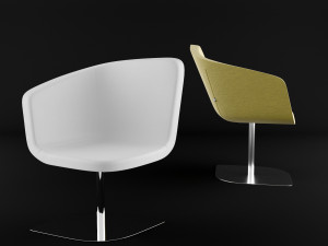 chair bt design domino type 3 3D Model