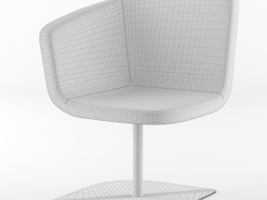 chair bt design domino type 3 3D Model