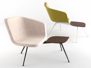 cadeira bt design domin&oacute; tipo 4 Modelo 3D