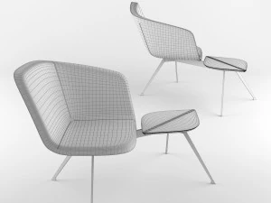 chair bt design domino type 4 3D Model